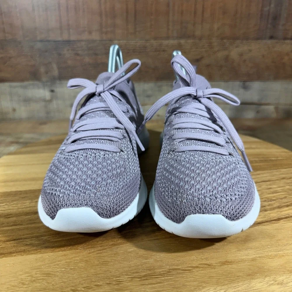 Skechers Sneaker Womens 7.5 Purple Ultra Flex Statements 56067R Memory Foam Knit